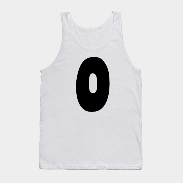 Letter O Tank Top by Xtian Dela ✅